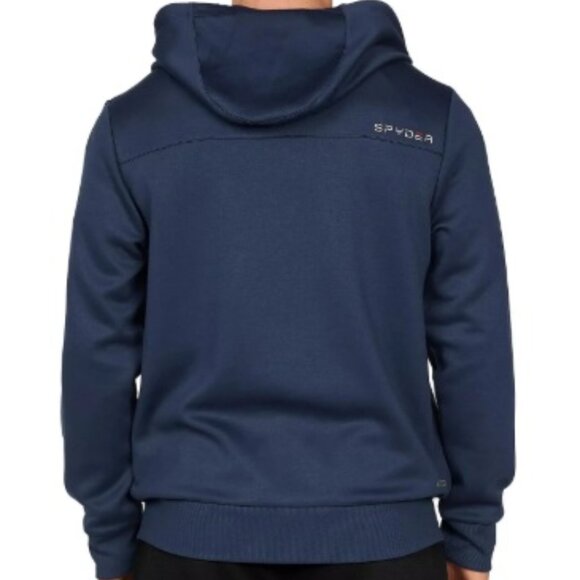 Spyder Dark Blue Hoodie (S) - Picture 2 of 7